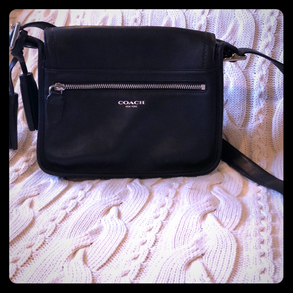 Black coach purse